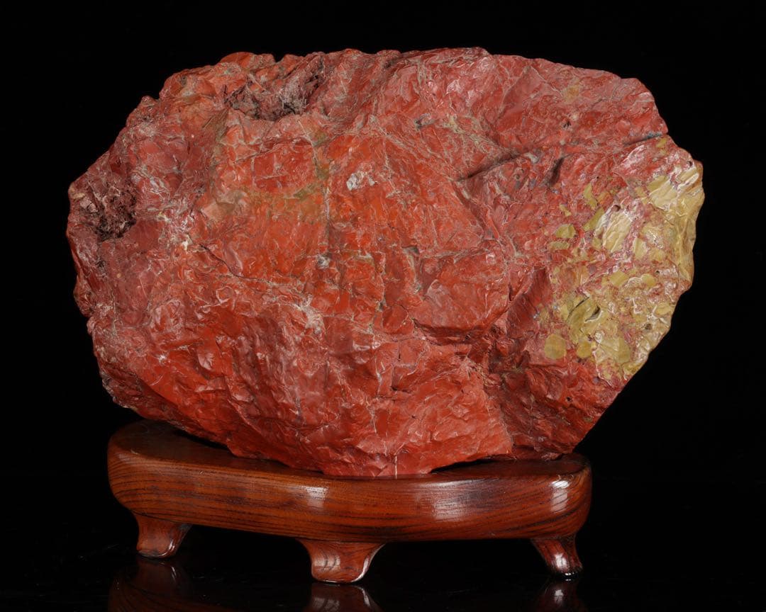 マ*3様 佐渡 赤玉石 赤石 碧玉 水石 鑑賞石 天然石 原石 大型20.3kg