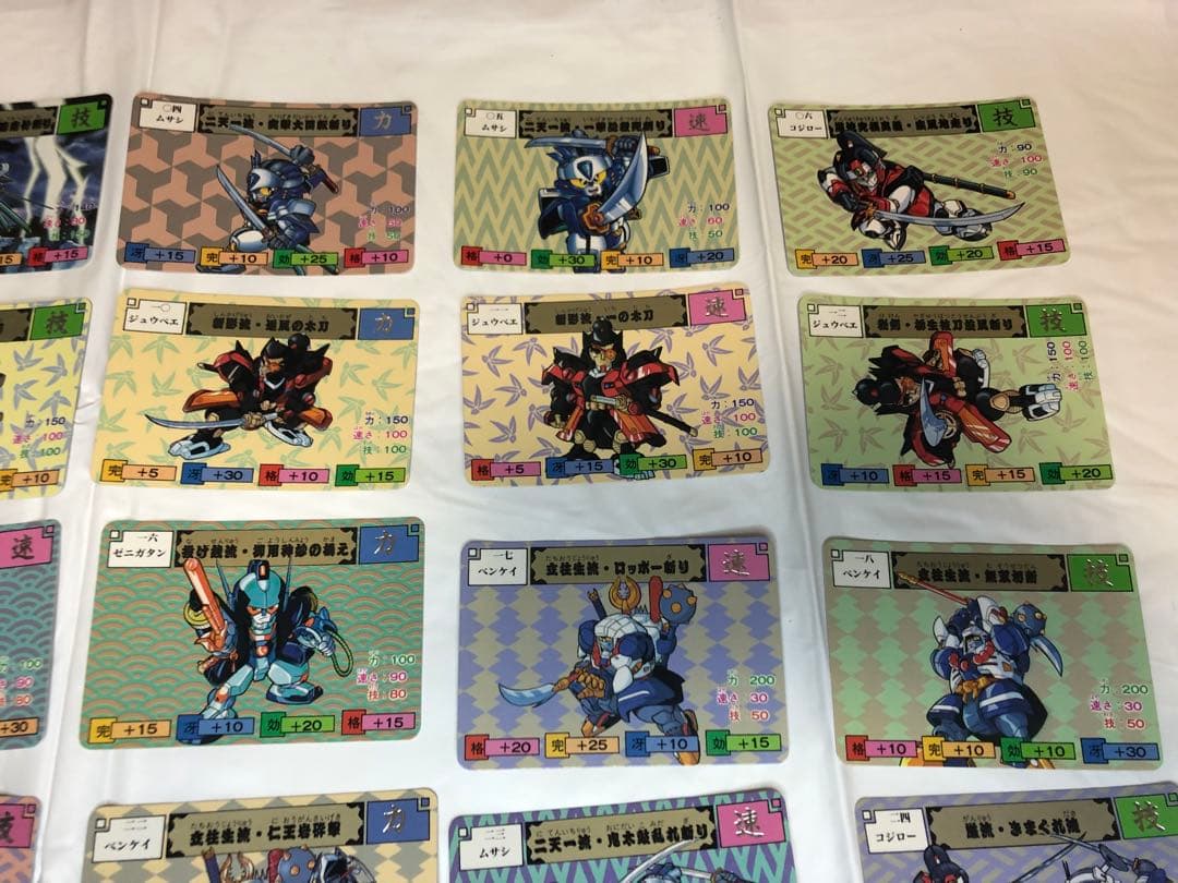 からくり剣豪伝ムサシロード　カードダス全42枚　フルコンプセット