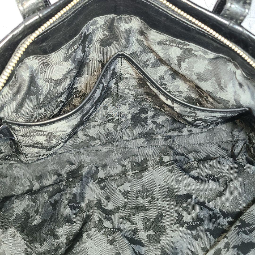 【aniary】アニアリ ビジネスバッグ 肩掛け　A4　ブラック