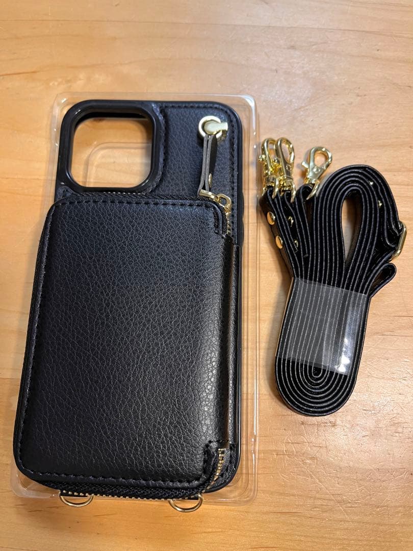 【Bocasal】iPhone13 Pro MAX ケースウォレットストラップ