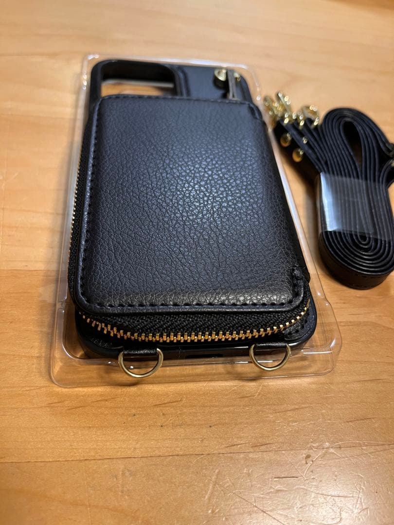 【Bocasal】iPhone13 Pro MAX ケースウォレットストラップ