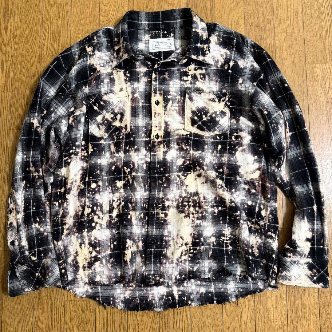 miyagi hidetaka Rafu BLEACHネルシャツ