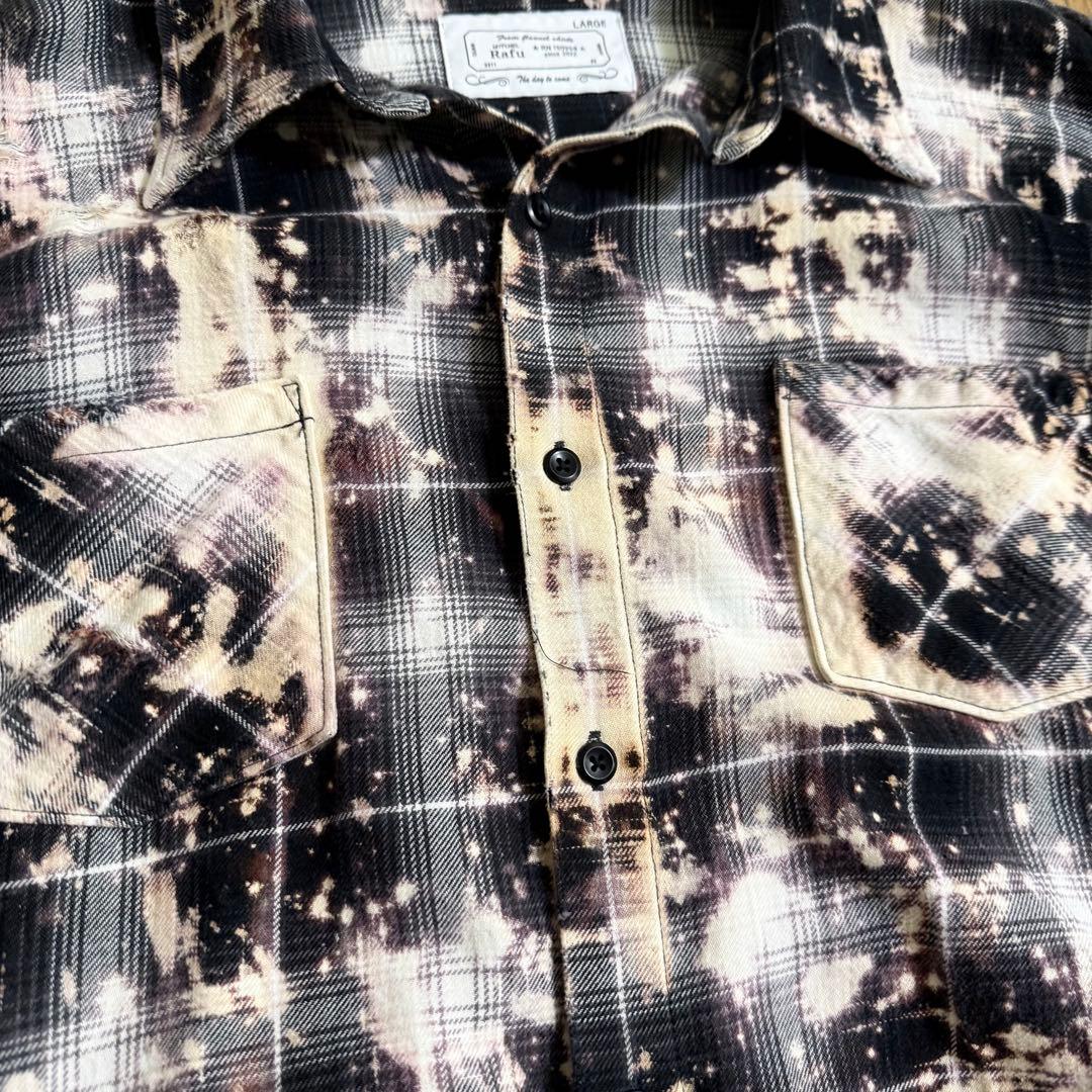 miyagi hidetaka Rafu BLEACHネルシャツ