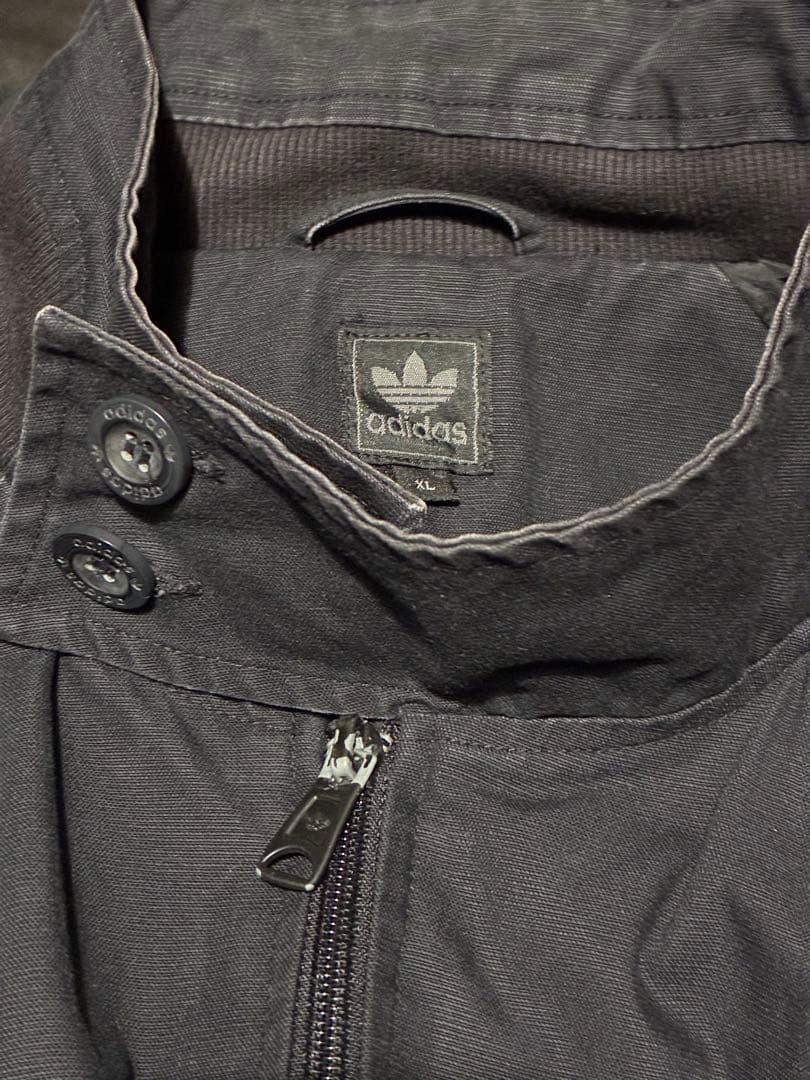 adidas トレフォイル　ハリントンジャケット XL スイングトップ ブルゾン