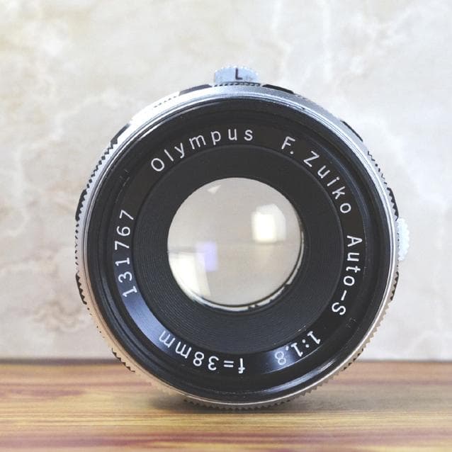【整備済完動美品】Olympus-PEN F/F.Zuikoレンズ