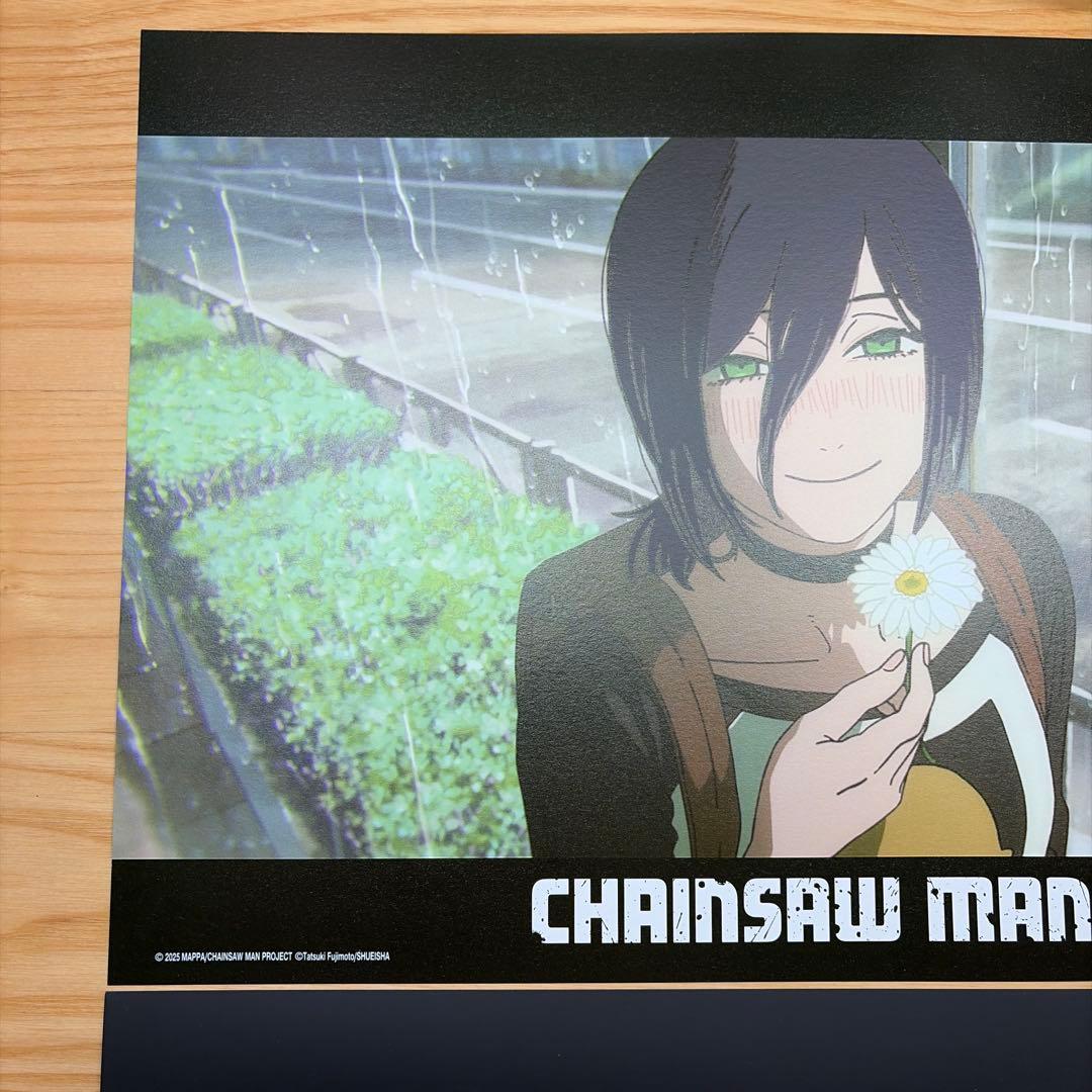 台湾限定 劇場版 チェンソーマン レゼ編 レゼ A3 夜光ポスター　香り付き