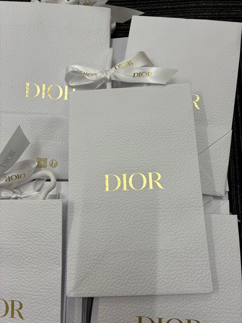 国内正規品　ディオール ショッパー　紙袋　リポン付き　100枚