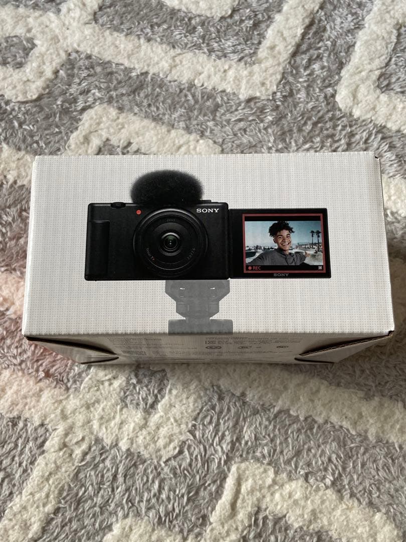 SONY ZV-1F ブラック＋SDカード＋液晶保護＋延長保証付き