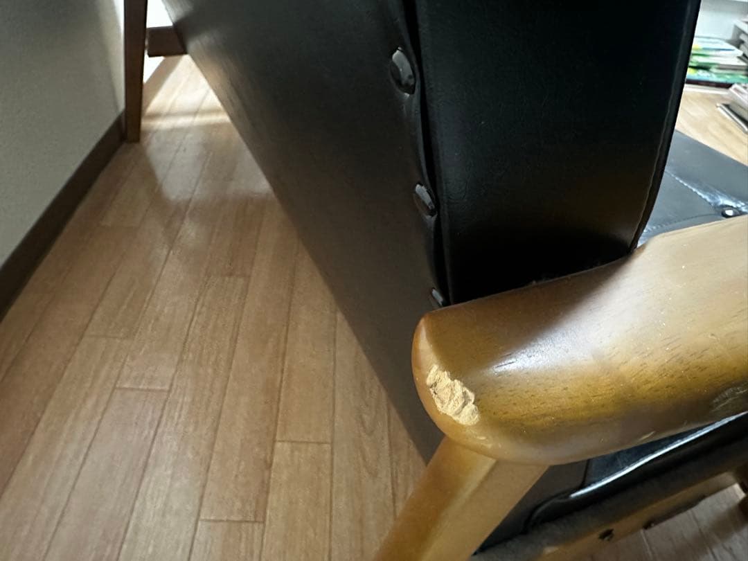 【ジャンク】カリモク60 Kチェア 2シーター