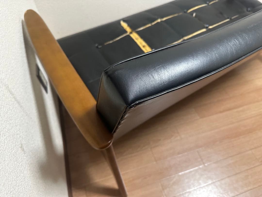 【ジャンク】カリモク60 Kチェア 2シーター