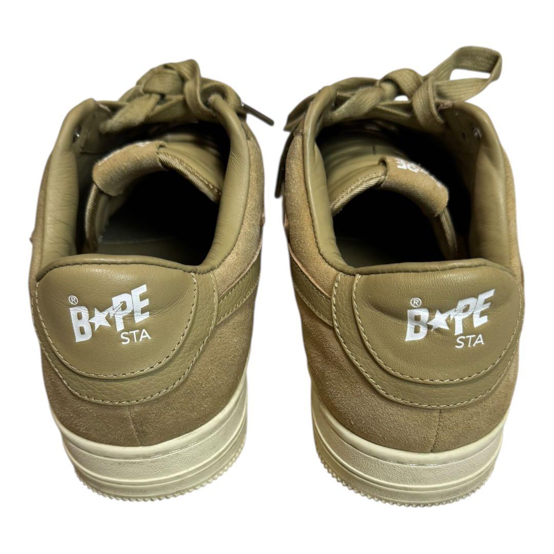 【A BATHING APE】BAPE STA low suede beige
