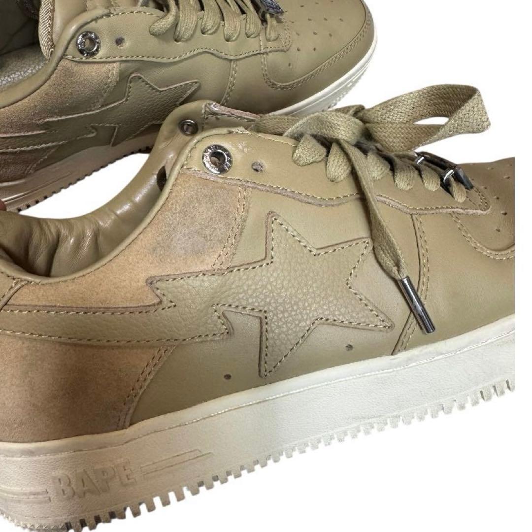 【A BATHING APE】BAPE STA low suede beige