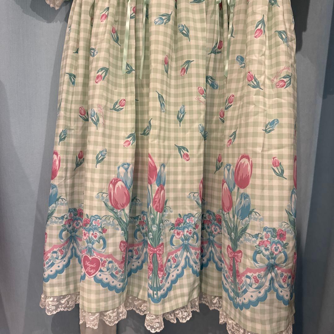 【最終値下げ】Tulip Bouquetワンピース Angelic Pretty