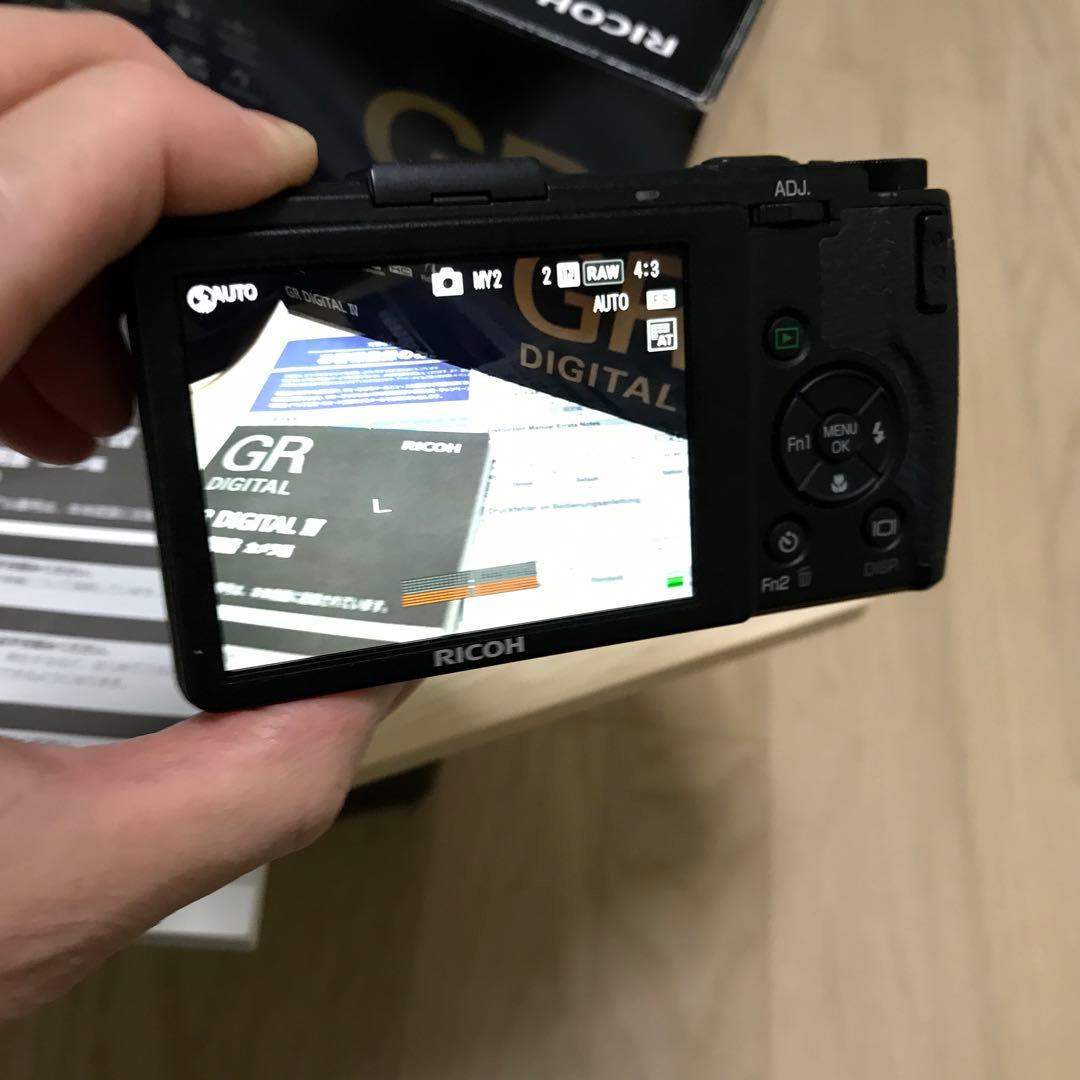 RICOH GR DIGITAL IV デジタルカメラ　オプション品セット