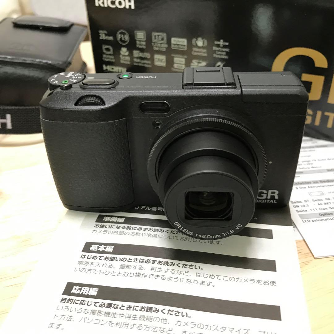 RICOH GR DIGITAL IV デジタルカメラ　オプション品セット
