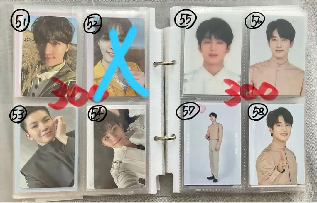 【¥300〜】SEVENTEEN セブチ トレカ ※3枚以上からバラ売り可