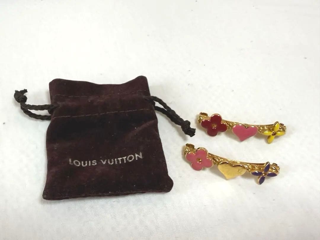 【来週まで】ルイヴィトン　ヘアアクセサリー2点セット