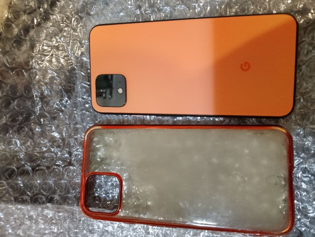 Google Pixel4 オレンジ メルカリ便