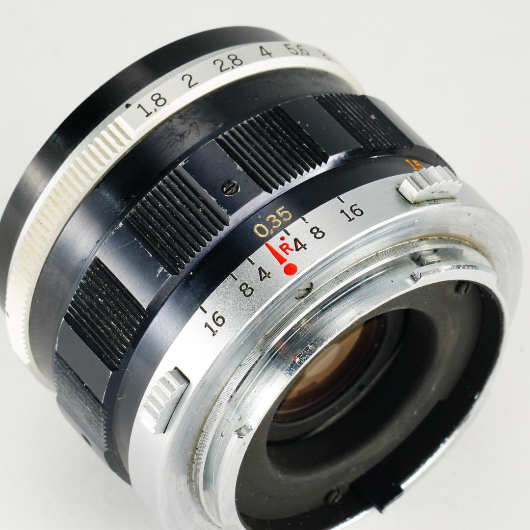 【整備＆テスト】オリンパス Zuiko Auto-S 38mm f1.8 174