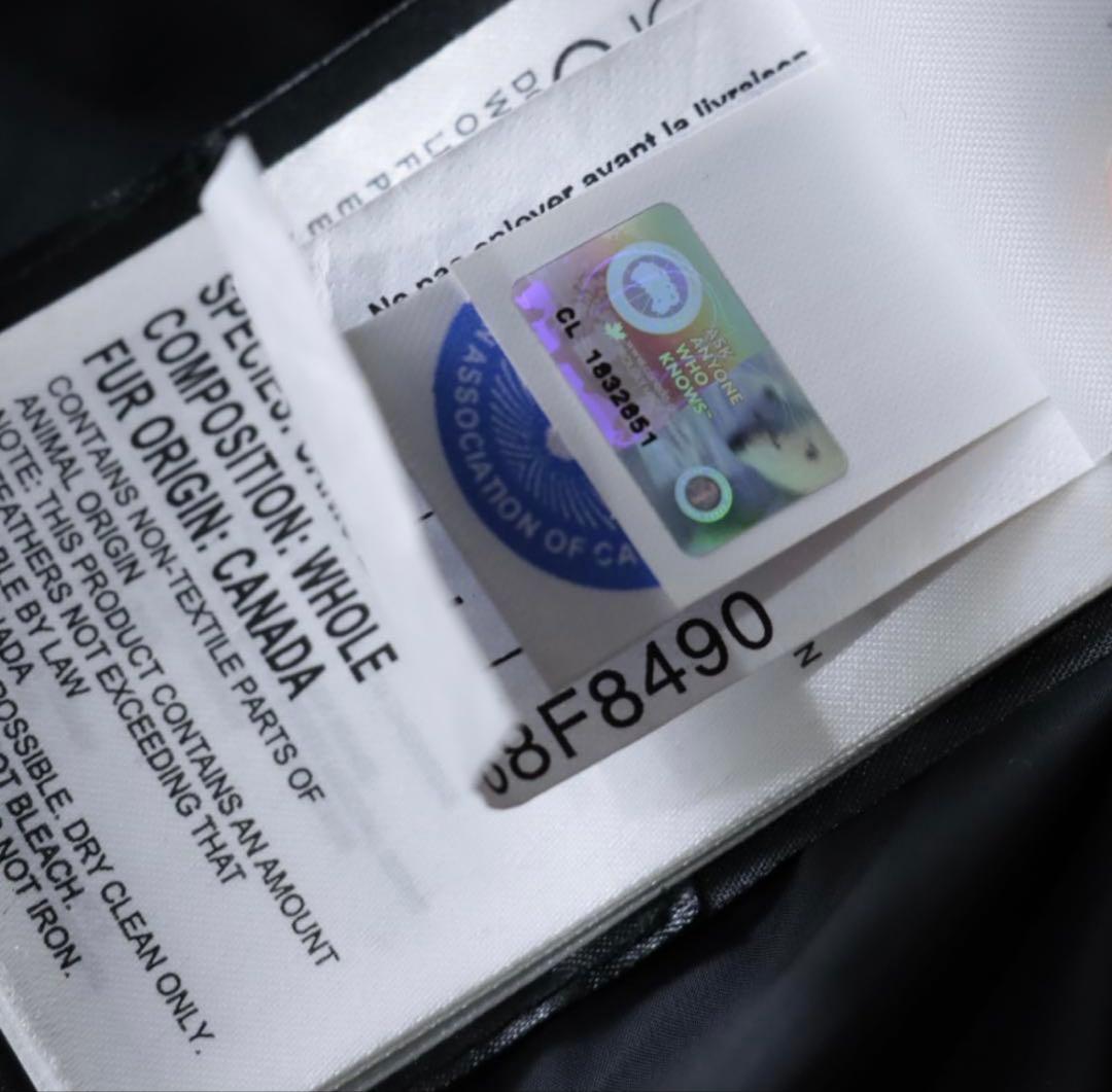 希少！カナダグース ダウンジャケットダウンコートベルビル ブラック M 美品