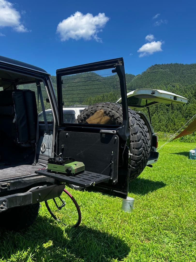 78プラド　ランクル70 リアゲートテーブル　復刻70 再販70 新型70