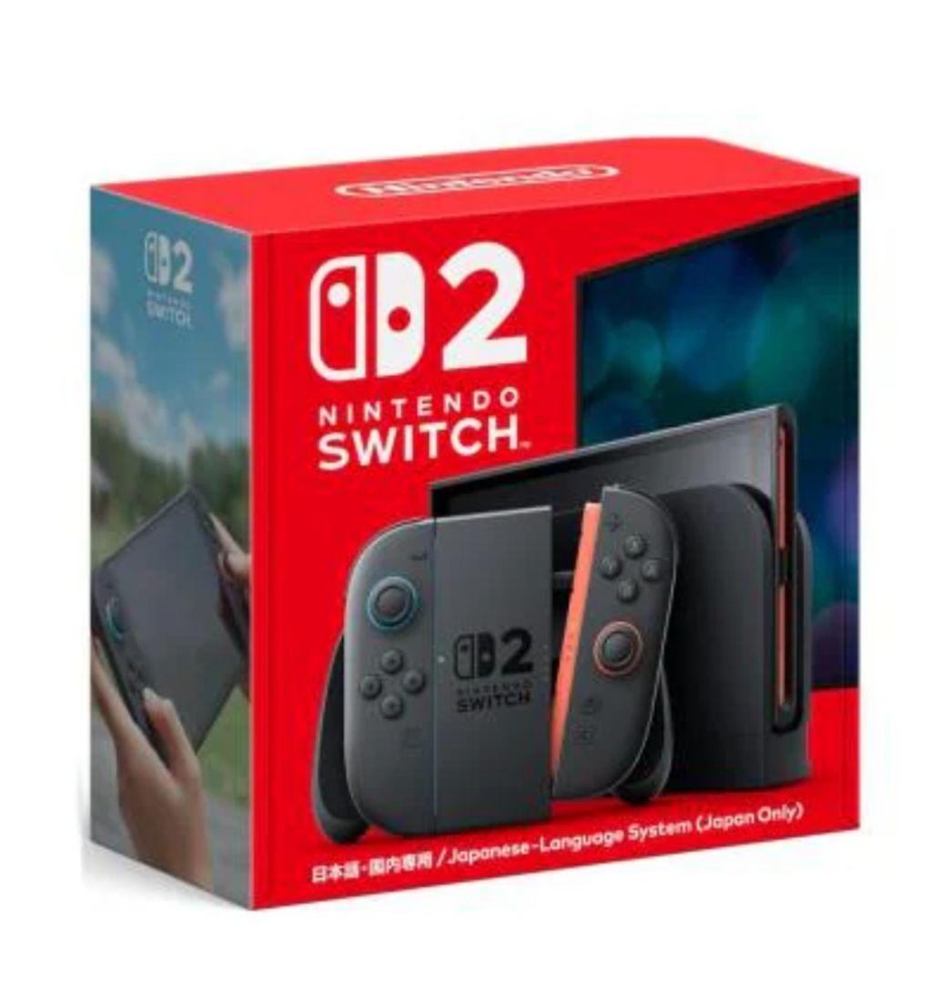 Nintendo Switch 2 本体 日本語対応　新品未使用未開封品