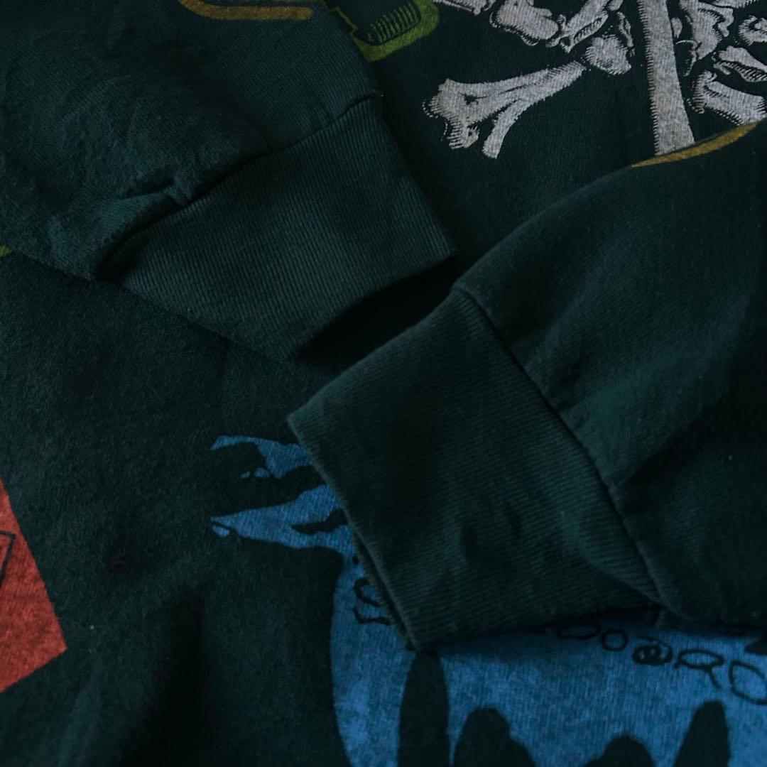 ★オールドスケート マルチプリント ブート スウェット パウエル サンタクルーズ