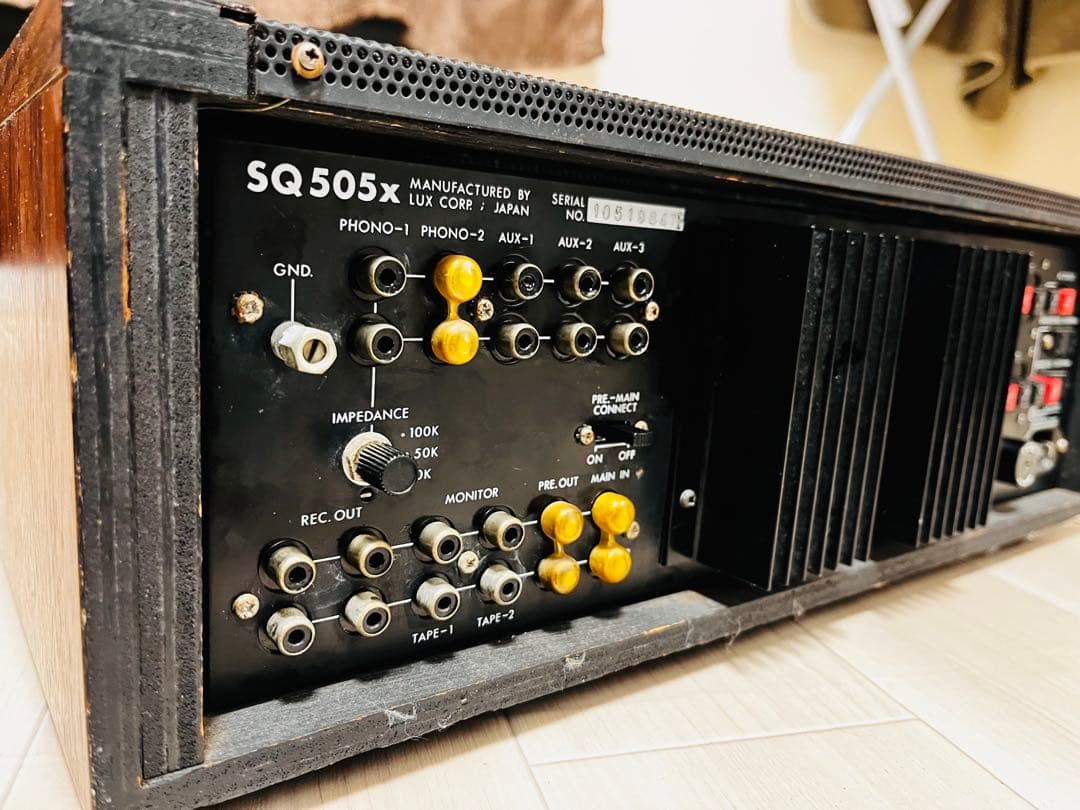 LUXMAN SQ505X プリメインアンプ