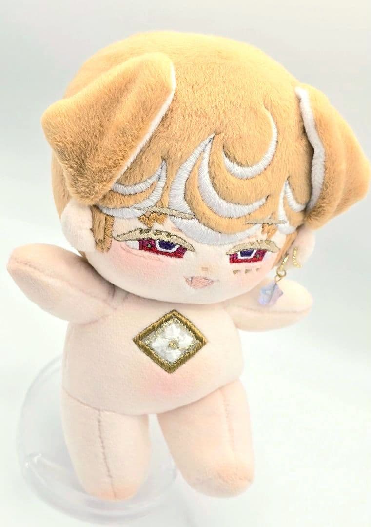 自作 無属性 ぬいぐるみ にんまりわんこくん15cm