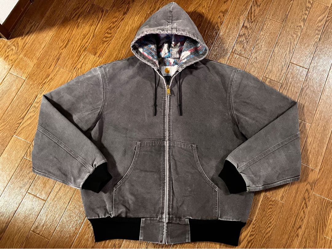 【超希少】カーハート サウスウエスト アクティブジャケット チャコールグレー L