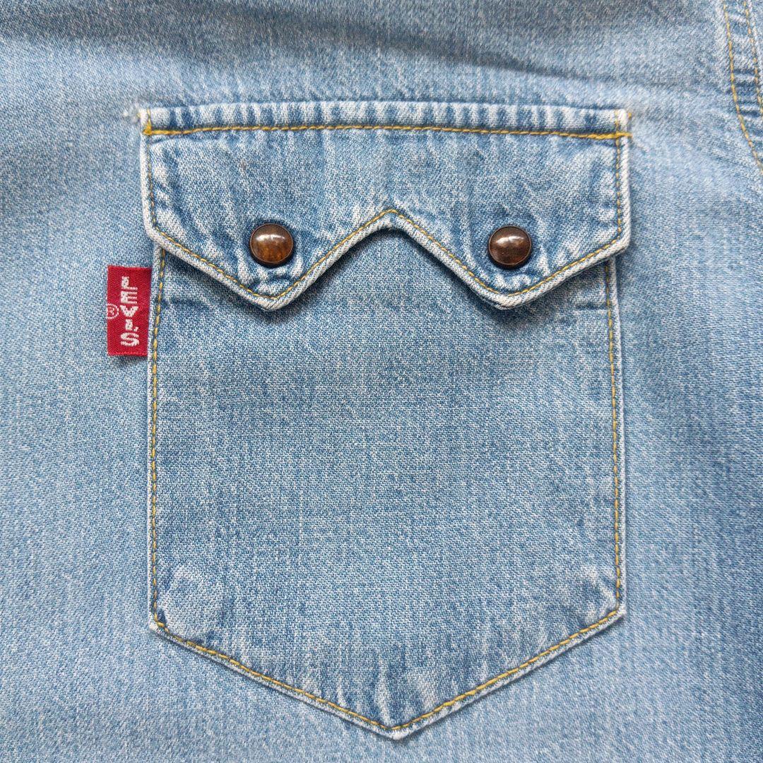 【USA-vintage】levi's big-E western shirt