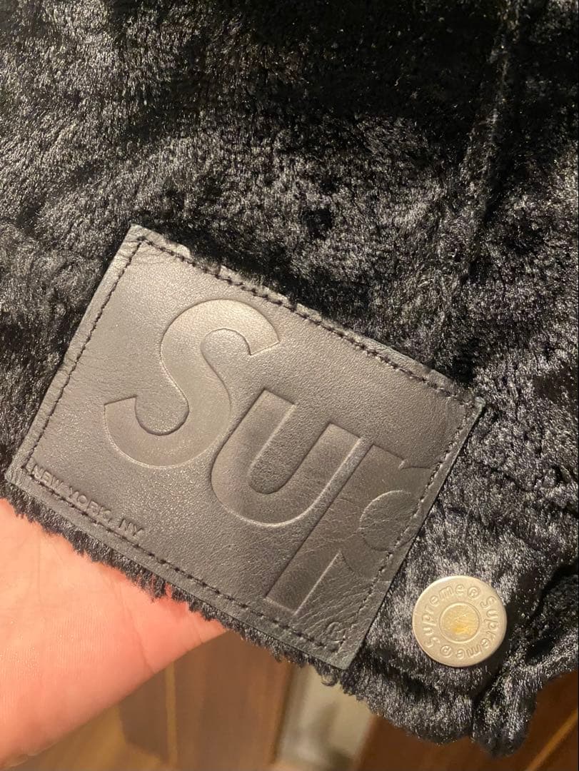 ジャケット・アウター Supreme Fuzzy Pile Trucker Jacket