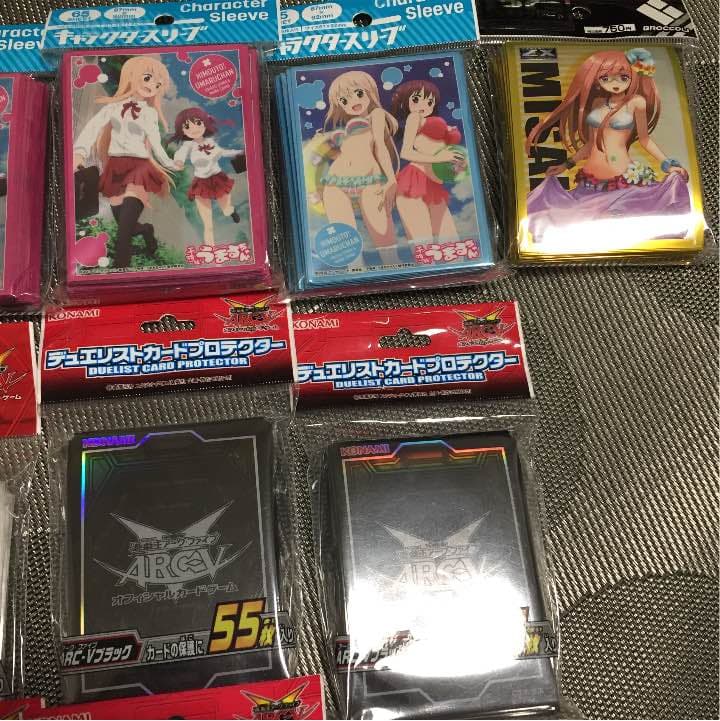 遊戯王 化物語 偽物語 うまる スリーブ