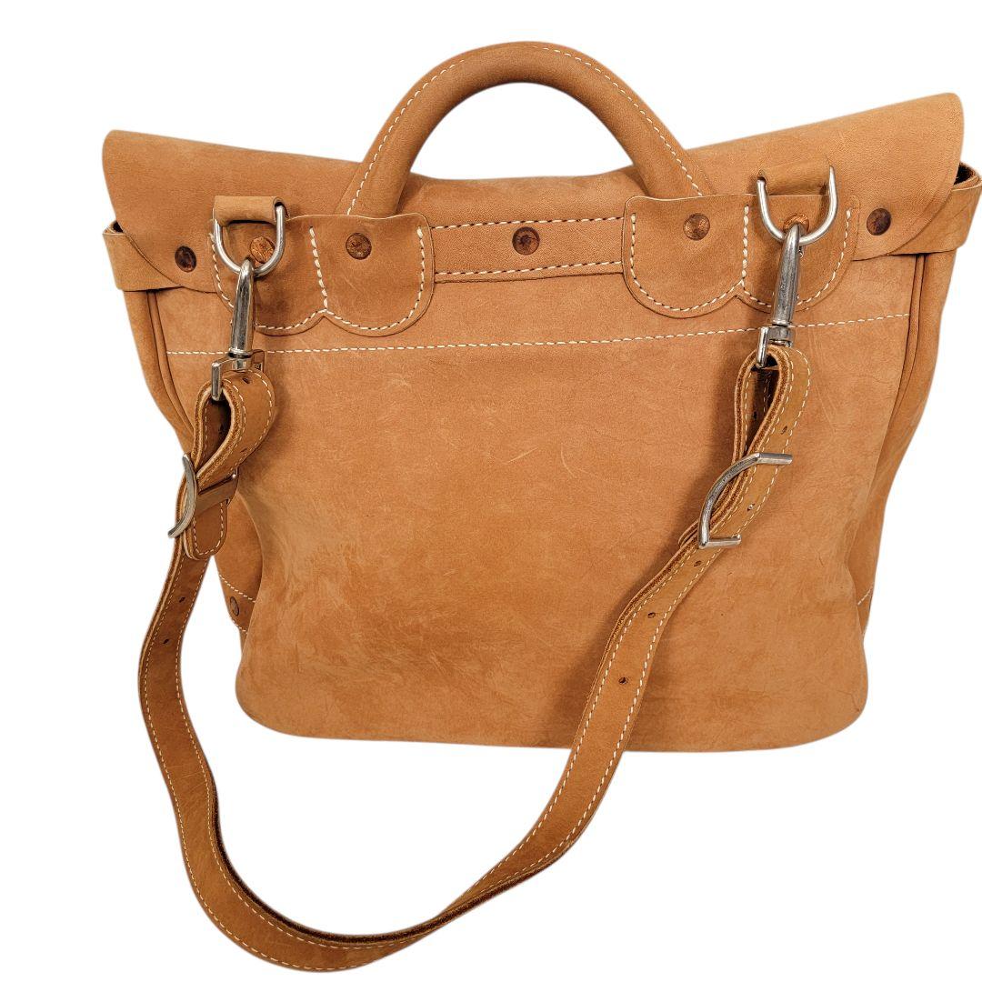 The J.Peterman Company ヌバックレザー　メッセンジャー