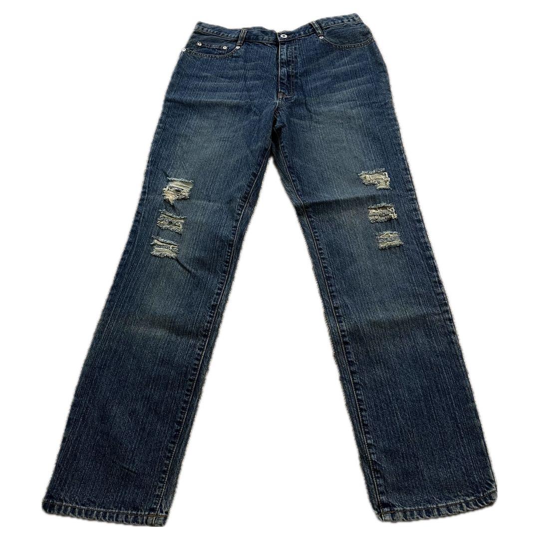 balanceweardesign センチネル ダメージ加工 デニム　L