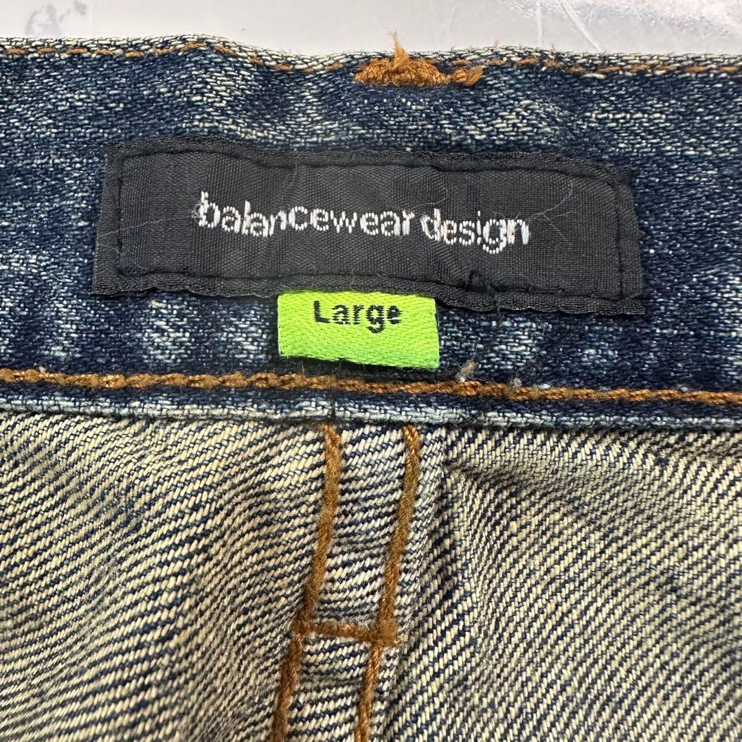 balanceweardesign センチネル ダメージ加工 デニム　L