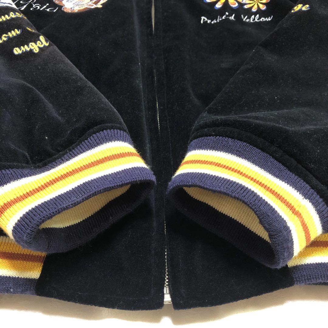 PEAKE'D YELLOW リバーシブル 別珍 スカジャン 42 ギブソン姉御