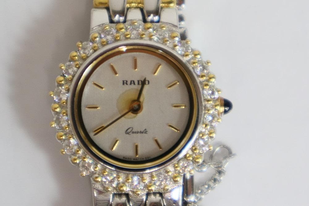 ◆RADO ラドー 133.9702.2 ラインストーン 腕時計 07282