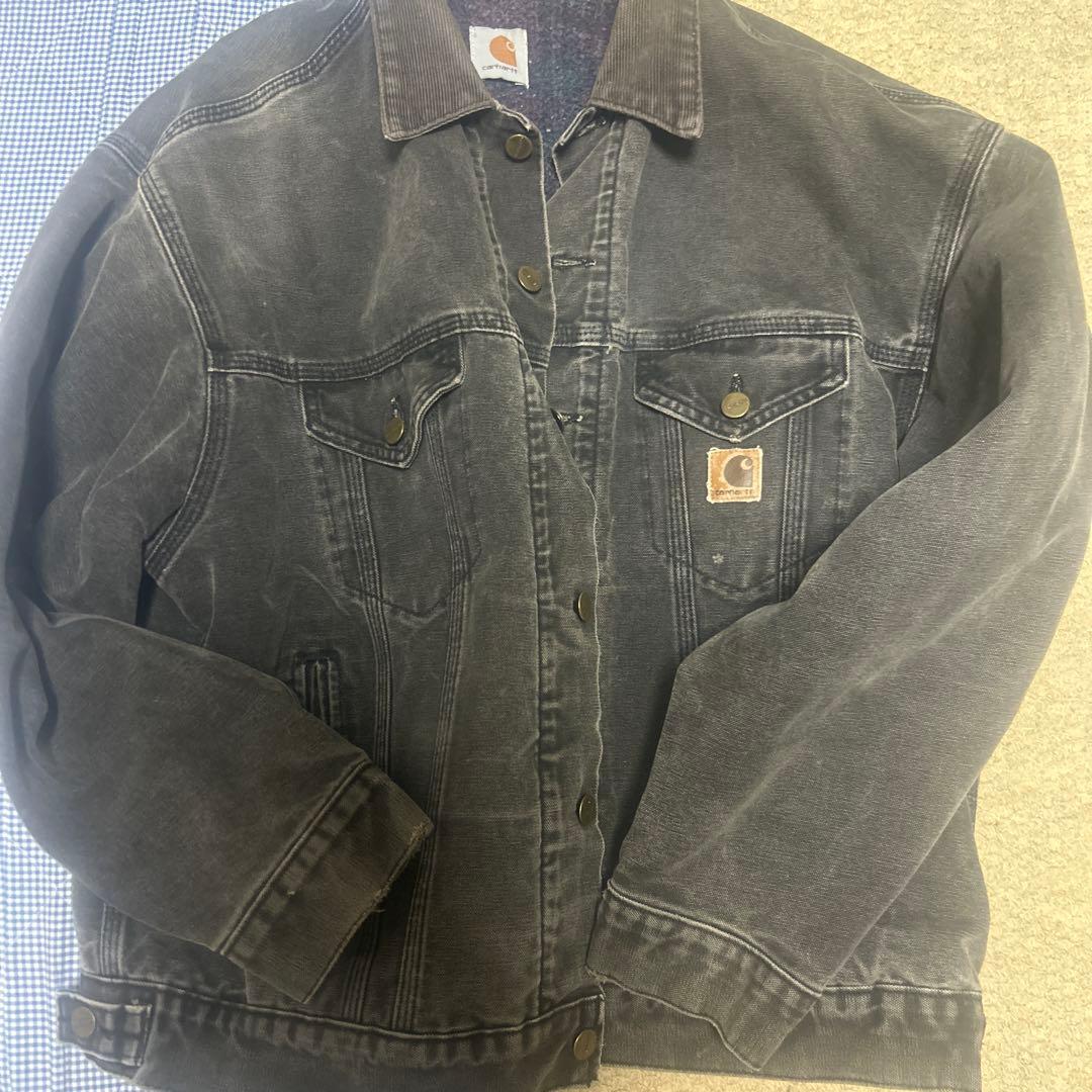 Carhartt グレー デニムジャケット（値段交渉可能）