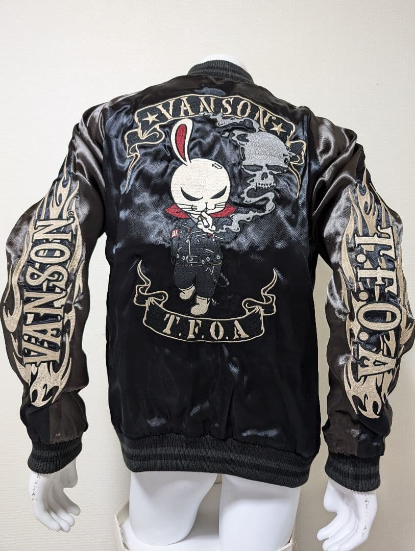 スカジャン　VANSON T.F.O.A WORST Size.XL 新品