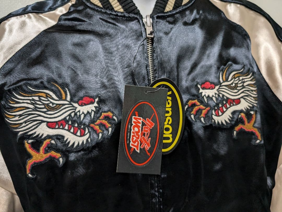 スカジャン　VANSON T.F.O.A WORST Size.XL 新品