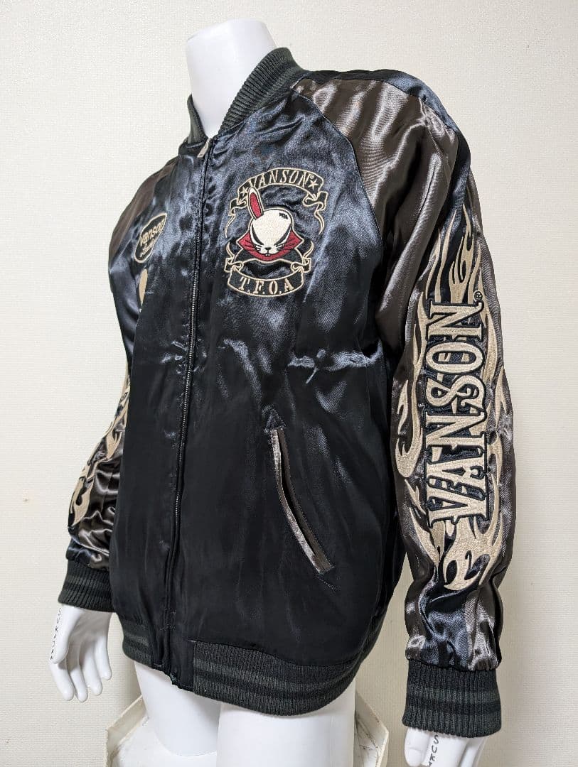 スカジャン　VANSON T.F.O.A WORST Size.XL 新品