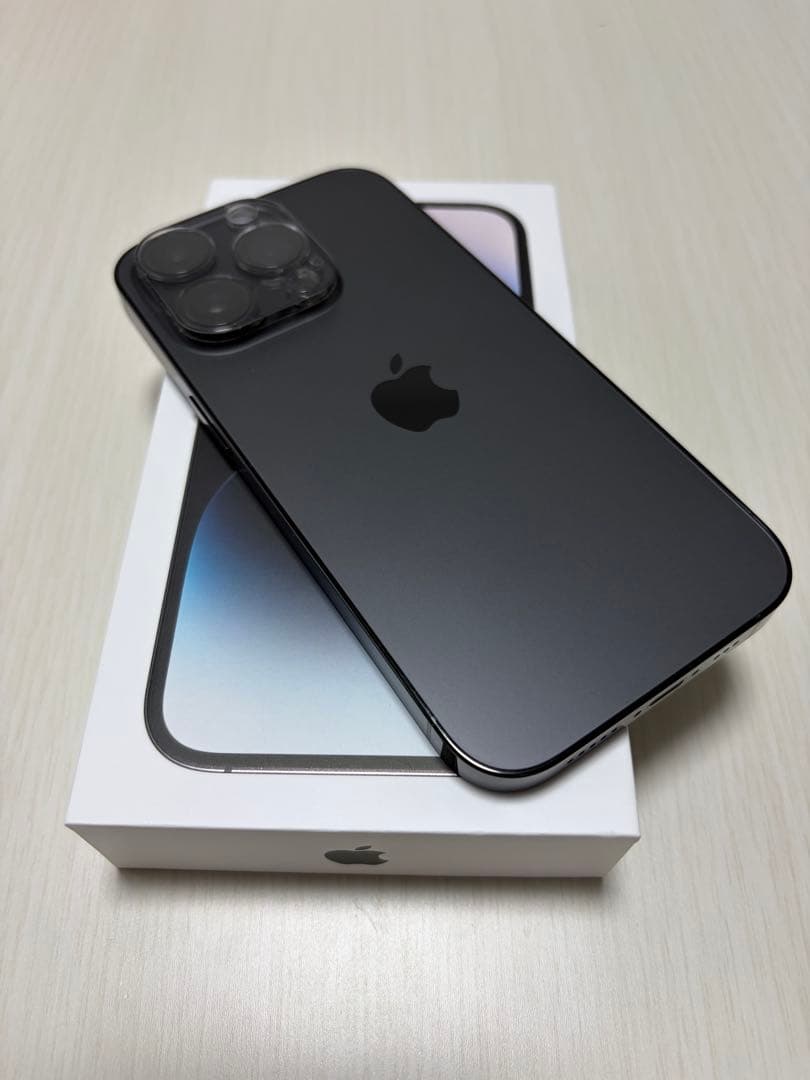 美品 iPhone 14 Pro 128GB スペースブラック SIMフリー