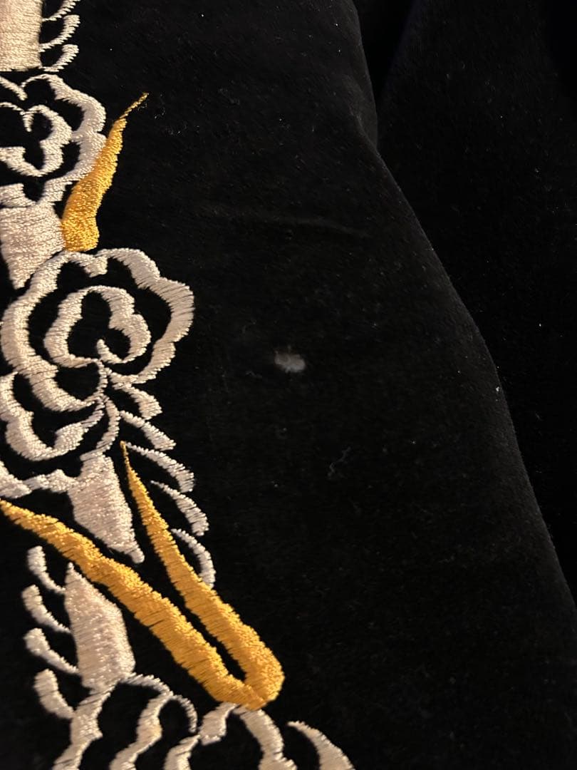 港商　スカジャン　テーラー東洋　KOSHO ドラゴン　龍　スカル　サイズS