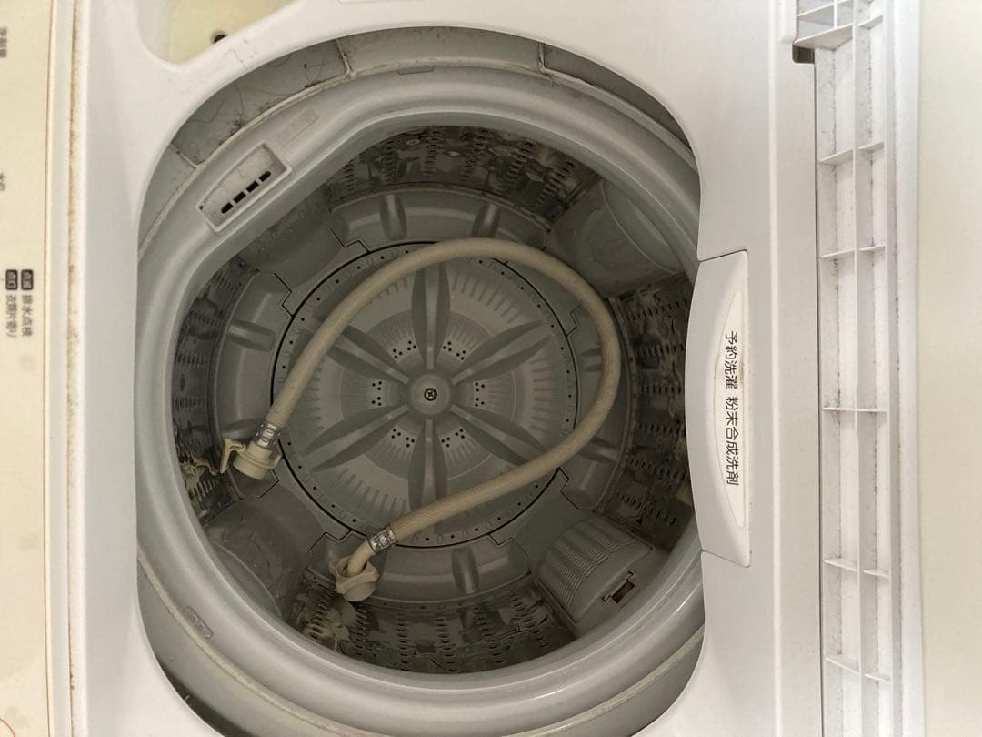 東芝洗濯機4.5kgパワフル洗浄　おしゃれ着コース予約機能付き　2018年製