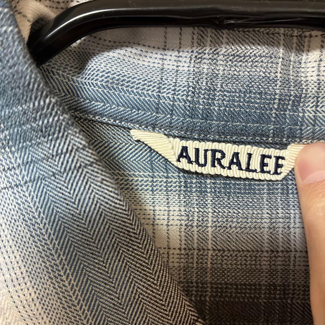 SUPER LIGHT WOOL CHECK SHIRT 25aw サイズ3