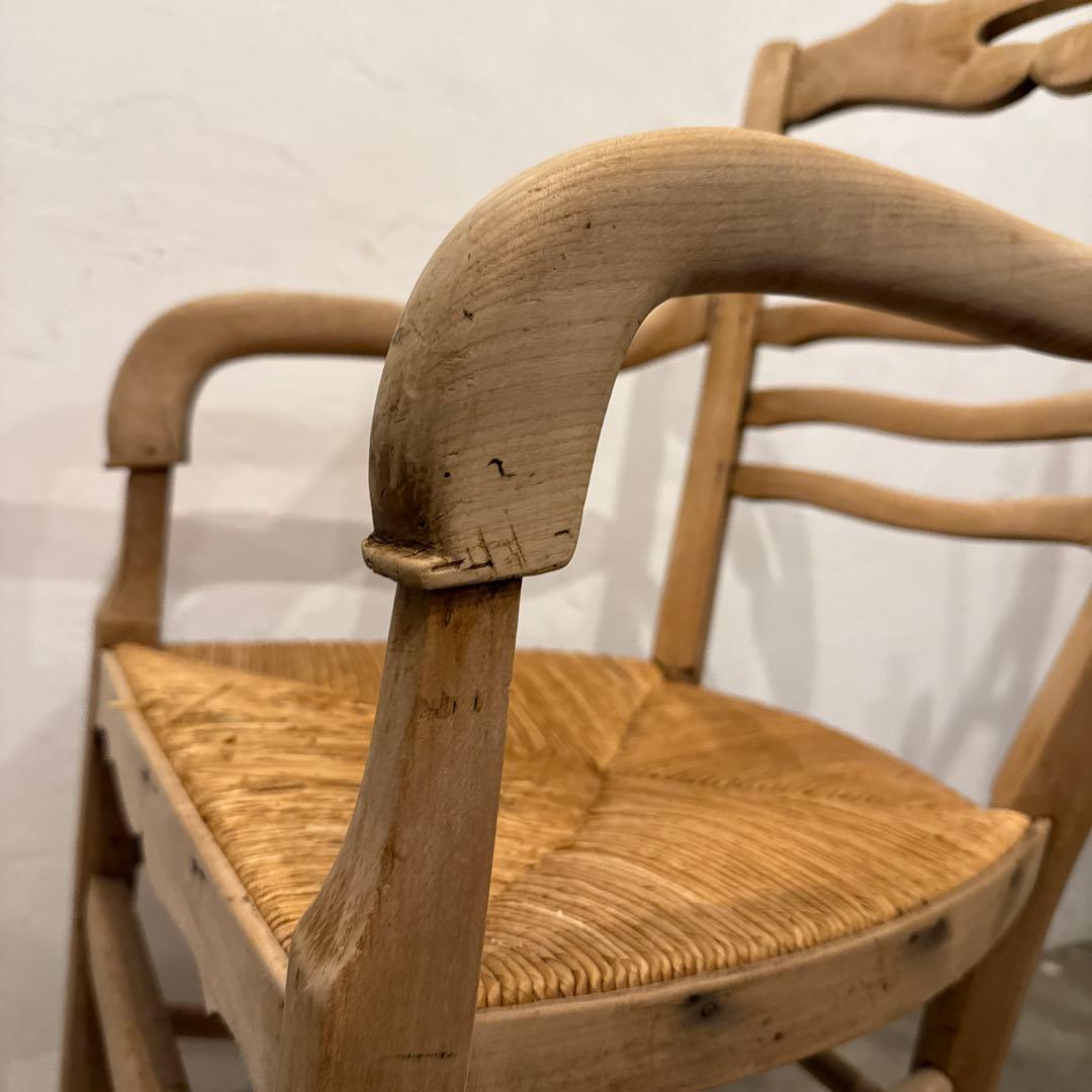 ペーパーコード　ヴィンテージチェア　アームチェア