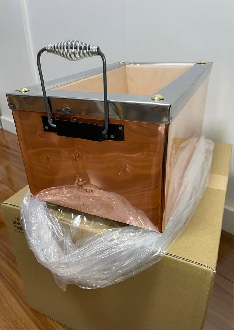 vintagehiker　他者様購入不可　上ステン銅板巻き特注仕様長角36