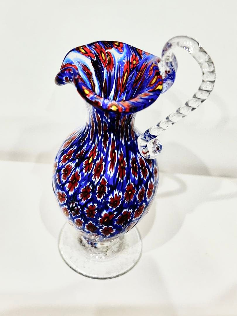 ベネチア ガラス ミルフィオリ MURANO ムラーノ ヴェネチアン ムラノ2点