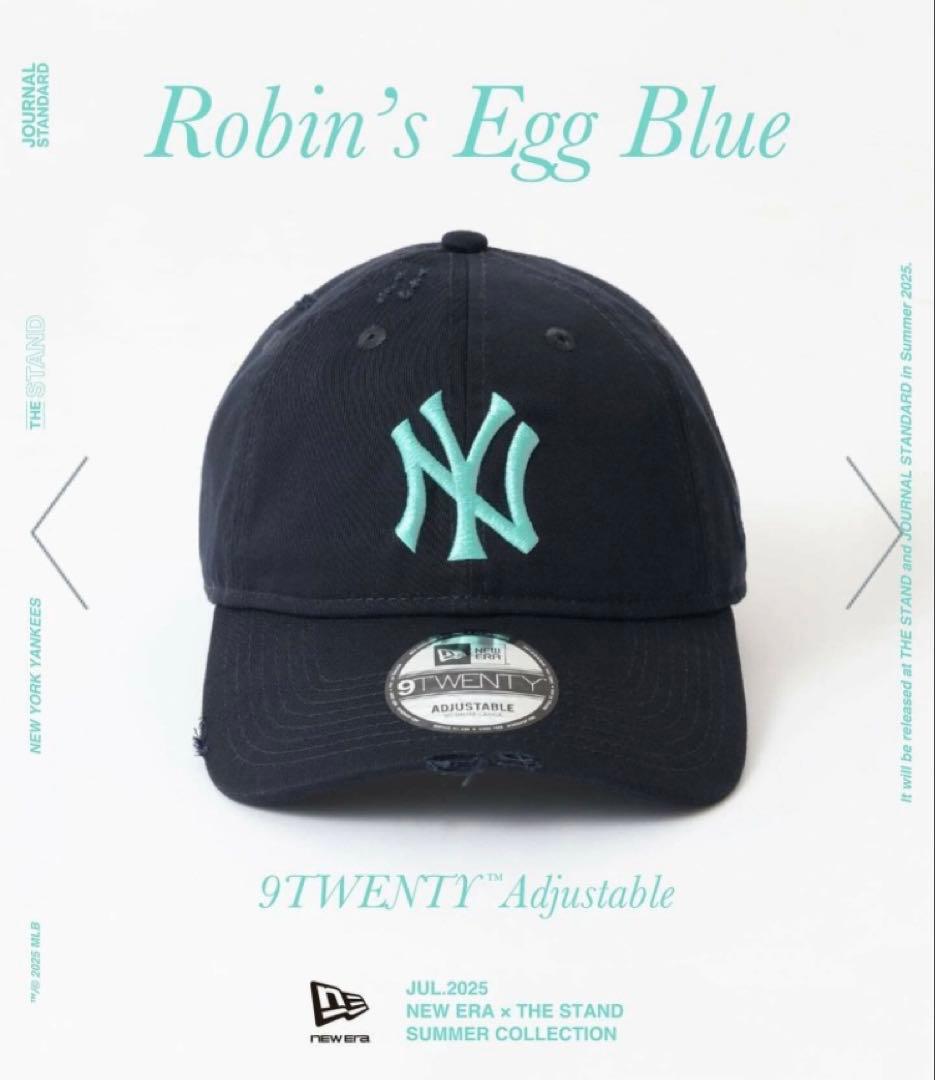 ★新品★NEW ERA / ニューエラ 別注 NYY ロビンズ エッグ ブルー